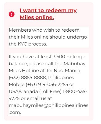 philippine airlines redeem miles|Philippine Airlines.